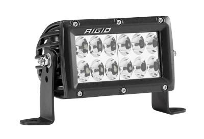 RIGID Industries RIGID E-Series PRO LED Light, Driving Optic, 4 Inch, Black Housing 173613