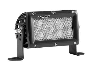 RIGID Industries RIGID E-Series PRO LED Light, Diffused Lens, 4 Inch, Black Housing 104513
