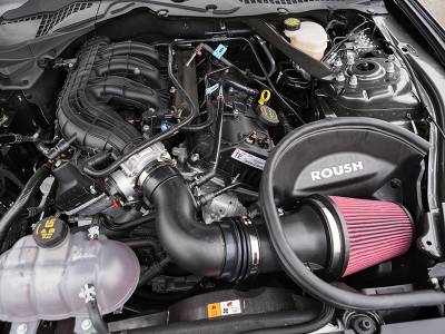 Roush Performance - Roush Performance 2015-17 Mustang 3.7L ROUSH V6 Cold Air Kit 421828