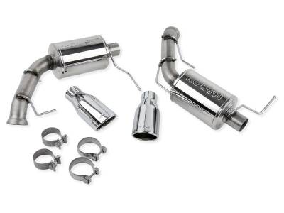 Forced Induction - Supercharger Accessories - Roush Performance - Roush Performance 2011-14 Exhaust Kit, Dual Axle-Back w/ Round Tips, Enhanced Sound 421145
