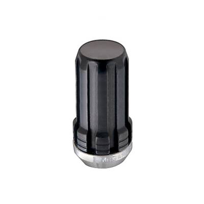 McGard Tuner Style Cone Seat Lug Nuts-Black-Bulk Box 65025