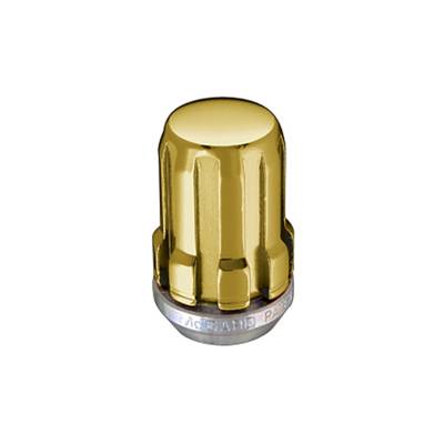 McGard Tuner Style Cone Seat Lug Nuts-Gold-Bulk Box 65003GD