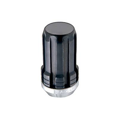 McGard Tuner Style Cone Seat Lug Nuts-Black-Bulk Box 65001BK