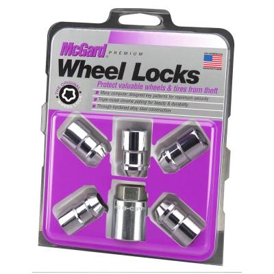 McGard - McGard Cone Seat Exposed Style Wheel Locks-Chrome-5 Lock Set 24537 - Image 2