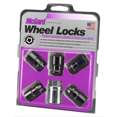 McGard - McGard Cone Seat Exposed Style Wheel Locks-Black-5 Lock set 24526 - Image 2