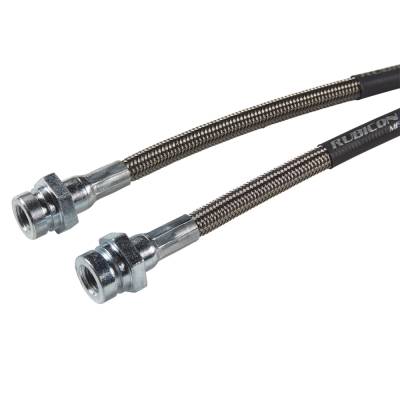 Rubicon Express Stainless Steel 20" Front Brake Line Set RE15532