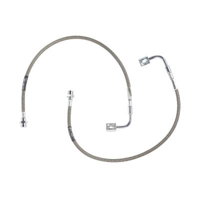 Rubicon Express Stainless Steel 22" Front Brake Line Set RE1552