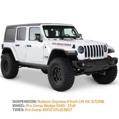Rubicon Express - Rubicon Express 2.0 Spacer Leveling Kit JL 2/4Dr Shock Extenstions JL7134E - Image 13