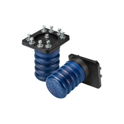 SuperSprings One-piece units attached on each side used as an upgrade to factory bump stops SSR-307-40