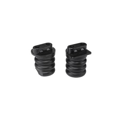 SuperSprings One-piece units attached on each side used as an upgrade to factory bump stops SSF-302-47