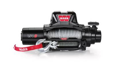 Warn Vehicle Mounted Vehicle Recovery Winch 12 Volt 8000 LB Cap 94 Ft Wire Rope 96800