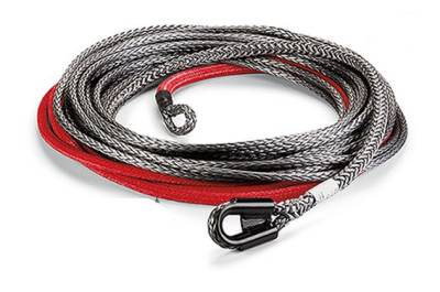 Winches - Winch Cables & Cable Accessories - Warn - Warn 12000 LB Cap 3/8 Inch Dia x 100 Ft Spydura Pro Synthetic Rope 96040