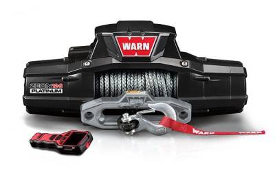 Warn 12 Volt Two 16 amp Accessory Ports 12000 LB Cap 80 Ft Spydura Synthetic Rope 95960