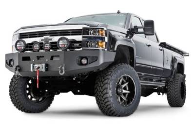 Warn Full Width Version 1 Pc Direct-Fit Hardwar Included W/O Grille Guard Black Steel 93472