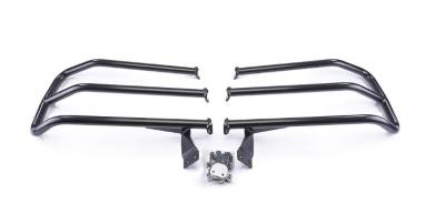 Armor & Protection - Brush Guards - Warn - Warn Without Insert Bars; Powder Coated; Black; Grille Guard Required 91780
