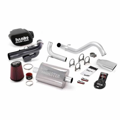 Stinger Bundle Power System W/AutoMind Single Exit Exhaust Chrome Tip 12-14 Jeep 3.6L Wrangler All 2 Door Banks Power