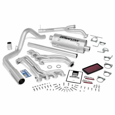 PowerPack Bundle Complete Power System Chrome Tip 93-97 Ford 460 E4OD Extended Cab Automatic Transmission Banks Power