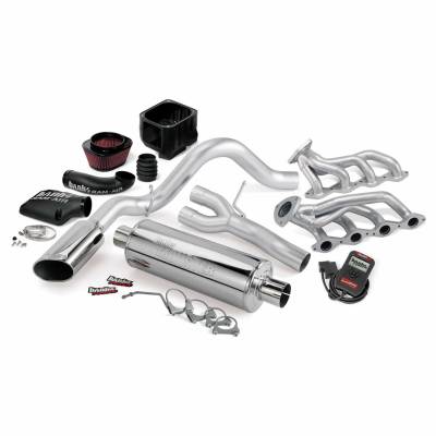 PowerPack Bundle Complete Power System W/AutoMind Programmer Chrome Tailpipe 10 Chevy 5.3L CCSB FFV Flex-Fuel Vehicle Banks Power