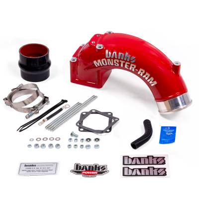 Monster-Ram Intake Elbow Kit 03-07 Dodge 5.9L Stock Intercooler Banks Power