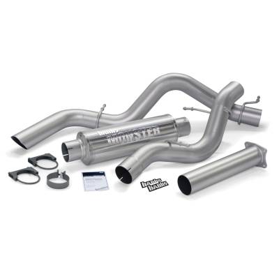 Monster Sport Exhaust System 01-05 Chevy 6.6L EC/CCLB Banks Power