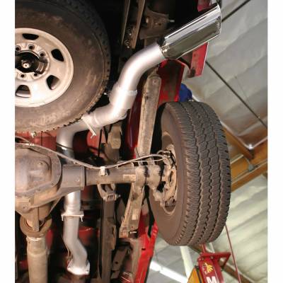 Banks Power - Monster Exhaust System Single Exit Chrome Tip 07-10 Chevy 6.6L LMM ECSB-CCLB to Banks Power - Image 5