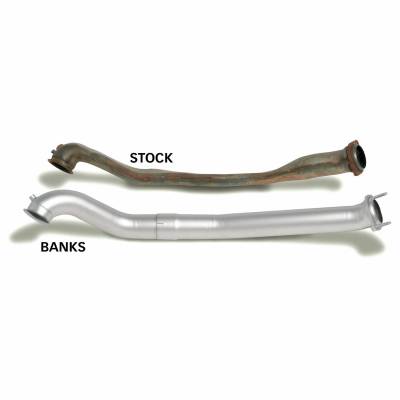 Banks Power - Monster Exhaust System Single Exit Chrome Tip 94-97 Ford 7.3L CCLB Banks Power - Image 3