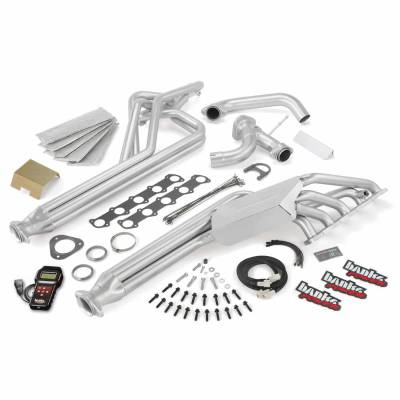 Torque Tube Exhaust Header System W/AutoMind Programmer 11-15 Ford 6.8L Class-A Motorhome Banks Power