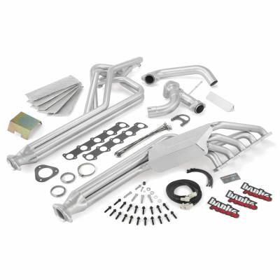 Torque Tube Exhaust Header System 13-15 Ford 6.8L Class-C Motorhome E-S/D Super Duty Banks Power