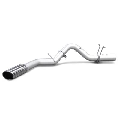 Monster Exhaust System 4-inch Single Exit Chrome Tip 17-18 Chevy 6.6L L5P from Banks Power