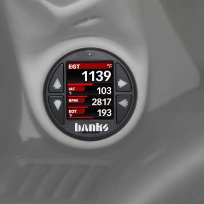 Banks Power - Economind Diesel Tuner (PowerPack calibration) with Banks iDash 1.8 Super Gauge for use with 2007-2010 Chevy 6.6L LMM Banks Power - Image 2
