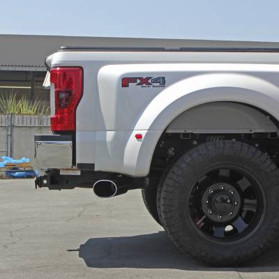 Banks Power - Monster Exhaust System Single Exit Chrome Ob Round Tip 2017-Pres Ford Super Duty 6.7L Diesel Banks Power - Image 3