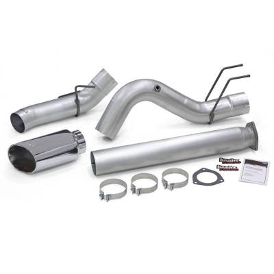 Banks Power - Monster Exhaust System 5-inch Single Exit Chrome Tip 2017-Present Ford F250/F350/F450 6.7L Banks Power - Image 2