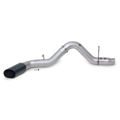 Monster Exhaust System 5-inch Single Exit Black Tip 2017-Present Chevy/GMC 2500/3500 Duramax 6.6L L5P Banks Power