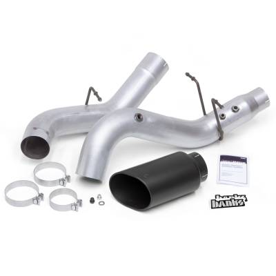 Banks Power - Monster Exhaust System 5-inch Single Exit Black Tip 2017-Present Chevy/GMC 2500/3500 Duramax 6.6L L5P Banks Power - Image 2