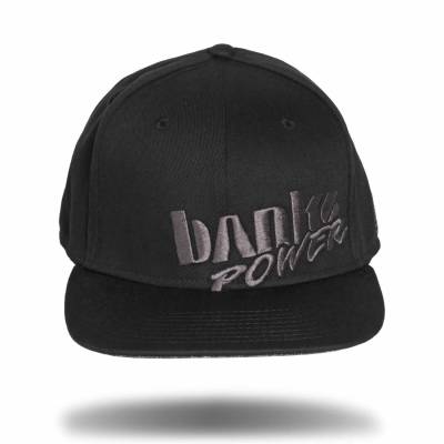 Banks Power - Power Hat Premium Fitted Black/Gray Flat Bill Flexible Fit Banks Power - Image 2