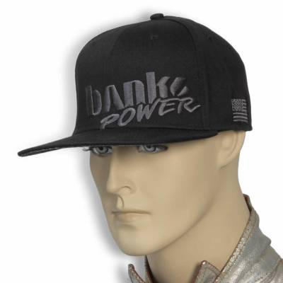 Banks Power - Power Hat Premium Fitted Black/Gray Flat Bill Flexible Fit Banks Power - Image 4