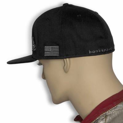 Banks Power - Power Hat Premium Fitted Black/Gray Flat Bill Flexible Fit Banks Power - Image 5