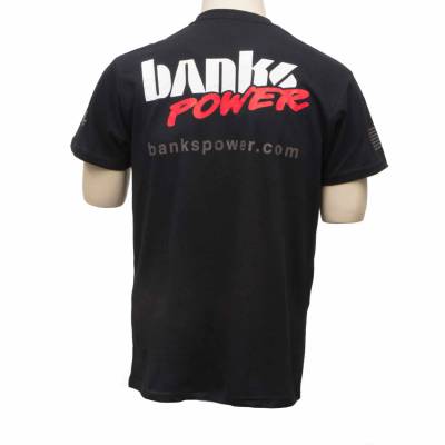 Banks Power - Tire Tread T-Shirt 4X-Large Black Banks Power - Image 2