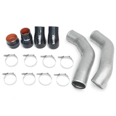 Forced Induction - Intercooler Hoses & Pipes - Banks Power - Boost Tube Kit Natural Finish Tubes 13-18 Ram 6.7 Banks Power