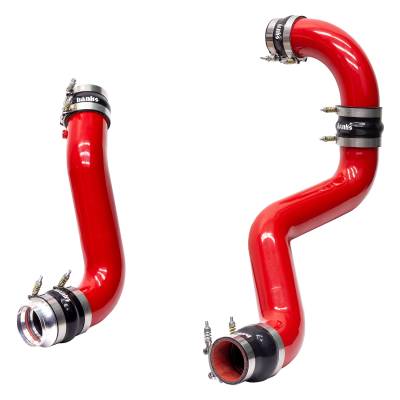 Boost Tube Upgrade Kit Red Powder Coated (Set) for 17-19 Chevy/GMC 2500/3500 6.6L Duramax L5P Banks Power