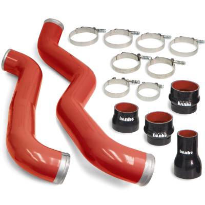 Forced Induction - Intercooler Hoses & Pipes - Banks Power - Boost Tube Upgrade Kit 2013-2016 Chevy/GMC 6.6L Duramax LML Banks Power (Red)